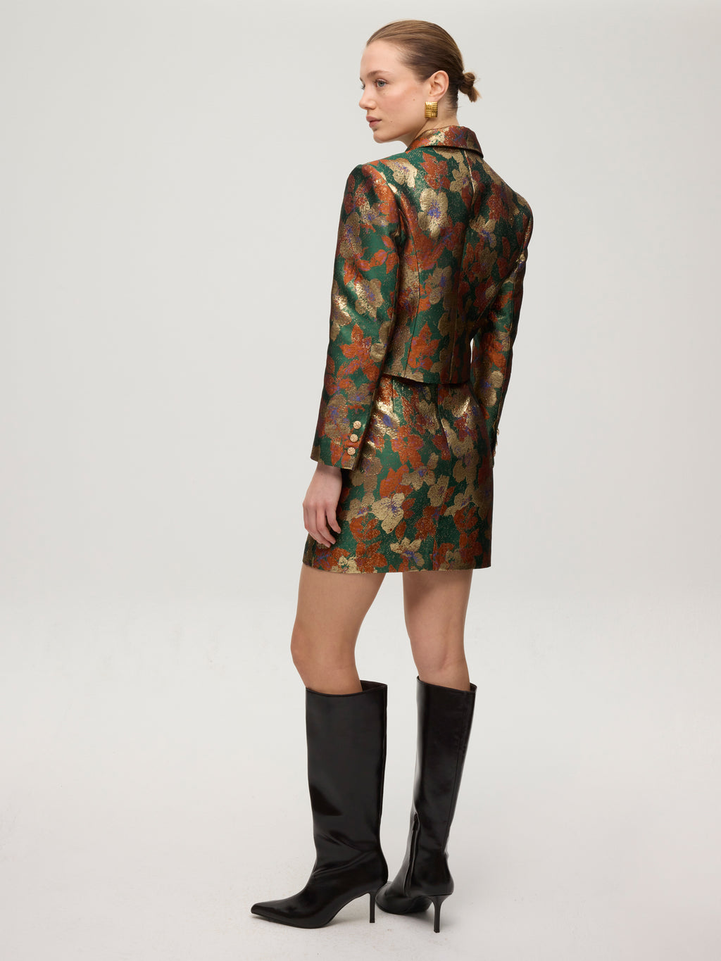 Americana cropped Empire flores