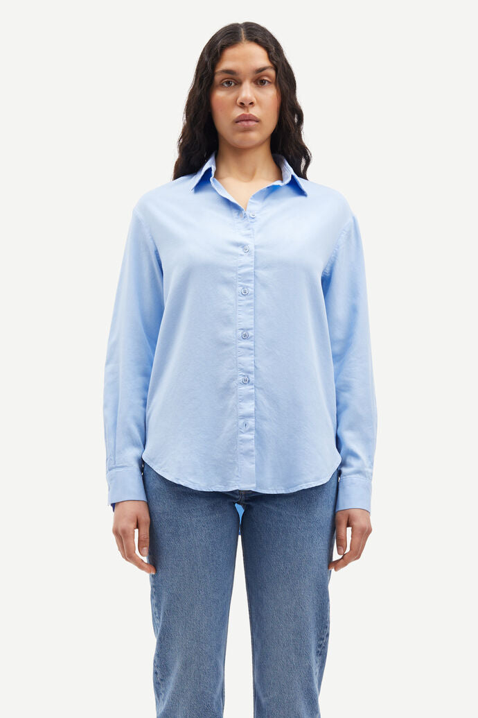 Madisoni camisa básica azul