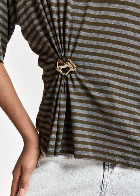 Kriss Striiped Tee.