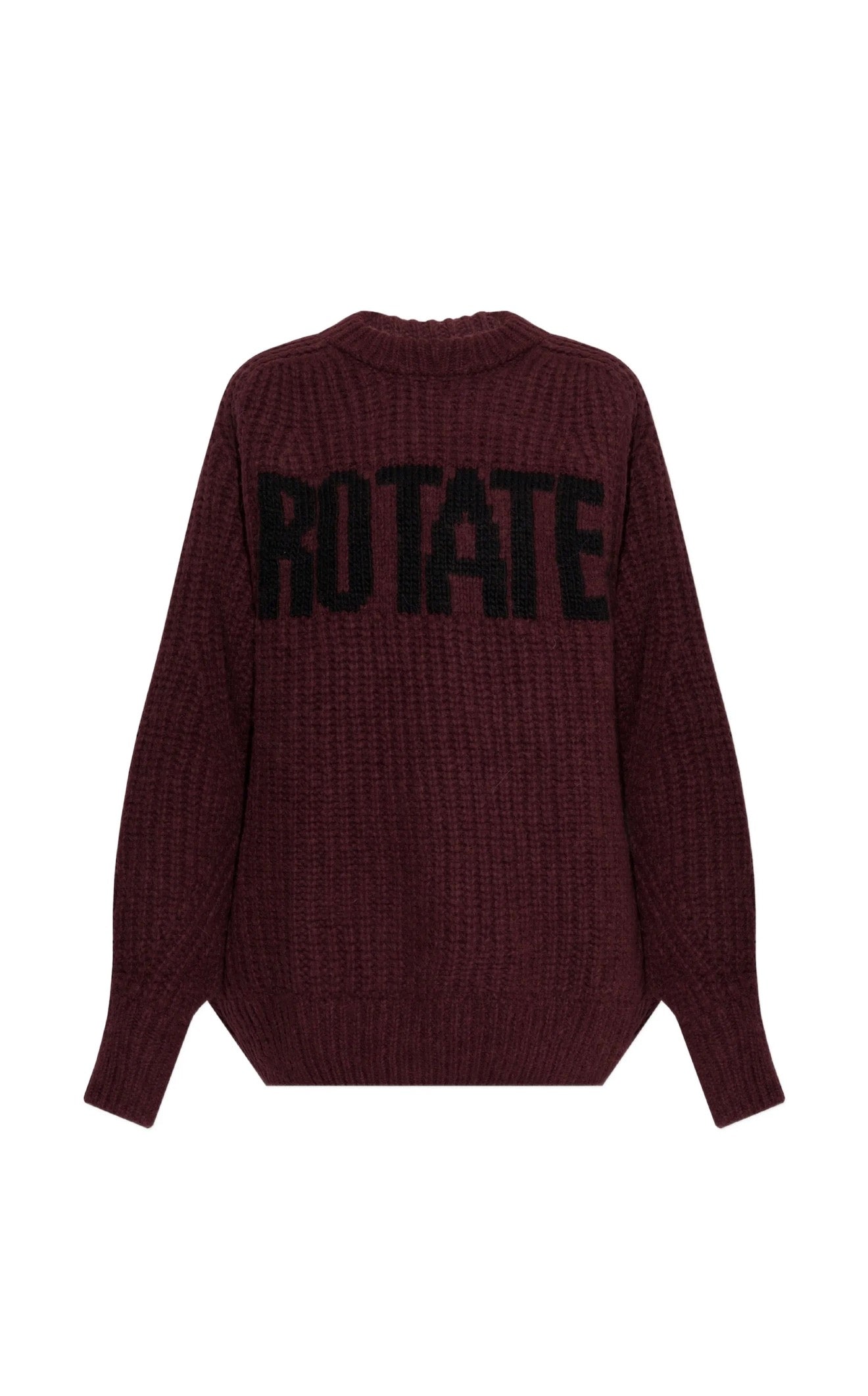 Knitted Logo Sweater.