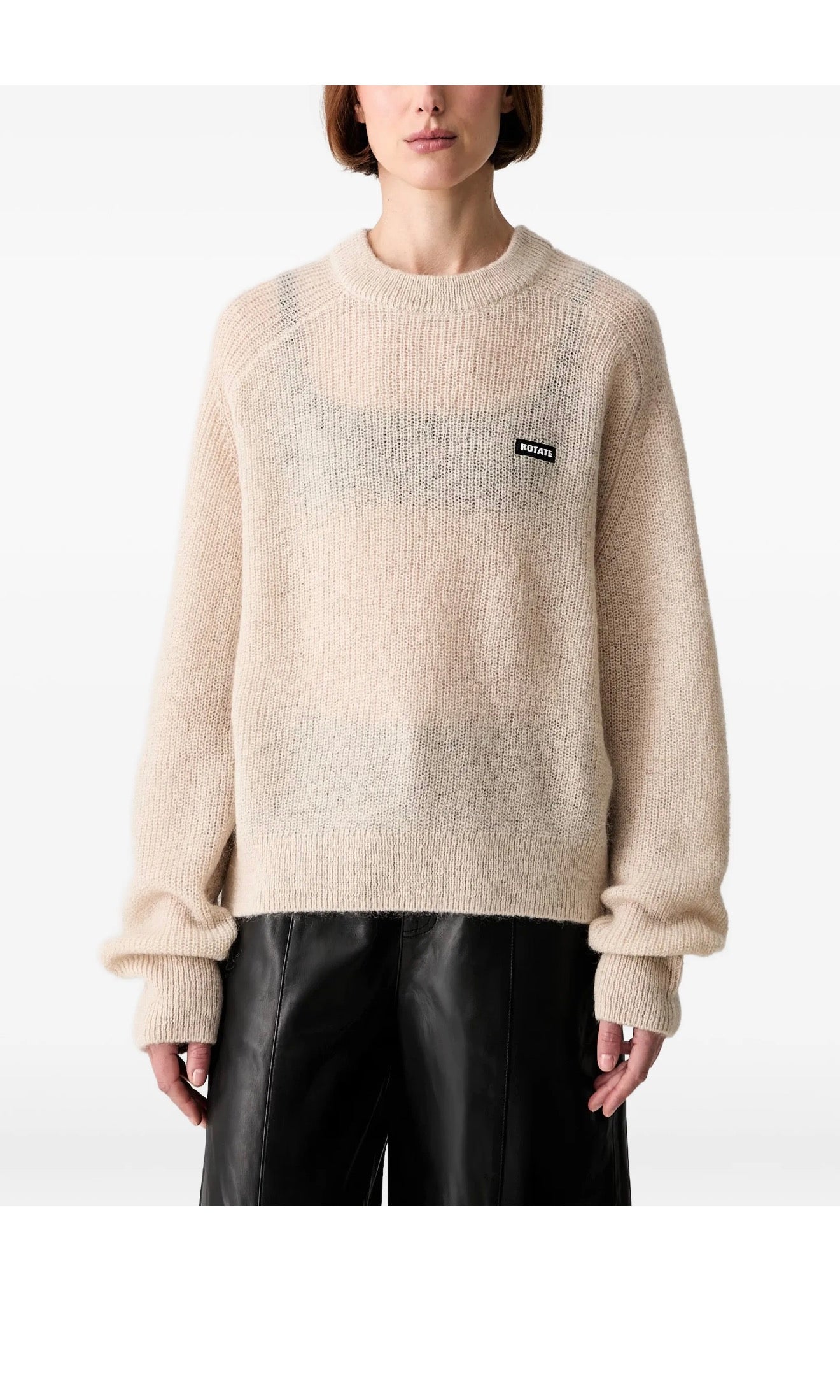 Light Knit logo Sweater
