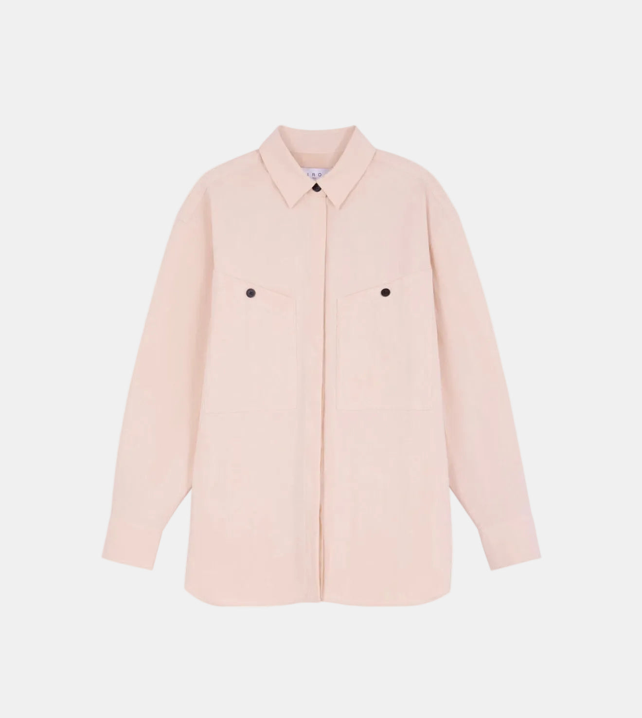 Jilianne Camisa — Tejido Fluido Manga Larga Estampado | IRO Paris
