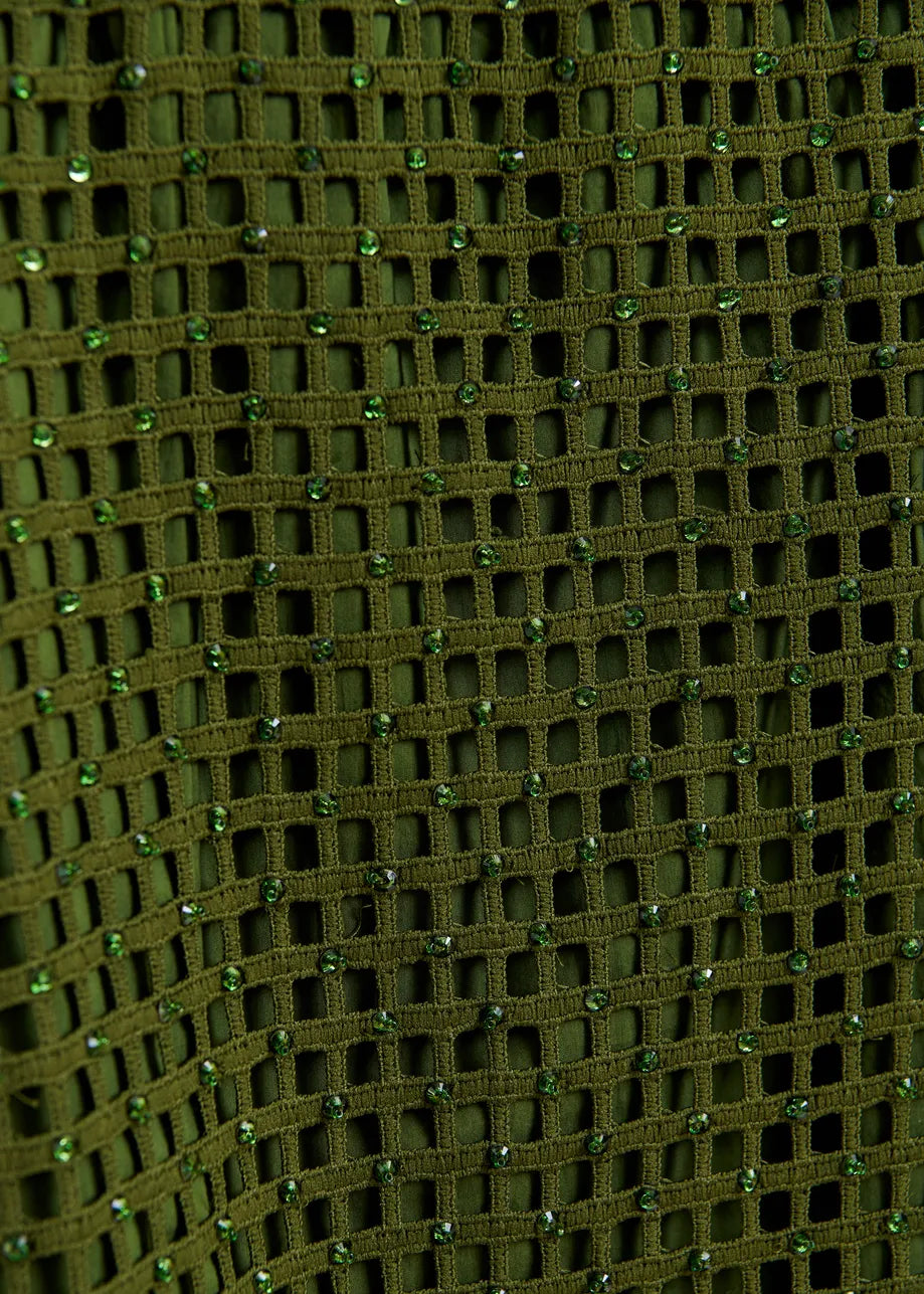 Handkerchi falda verde