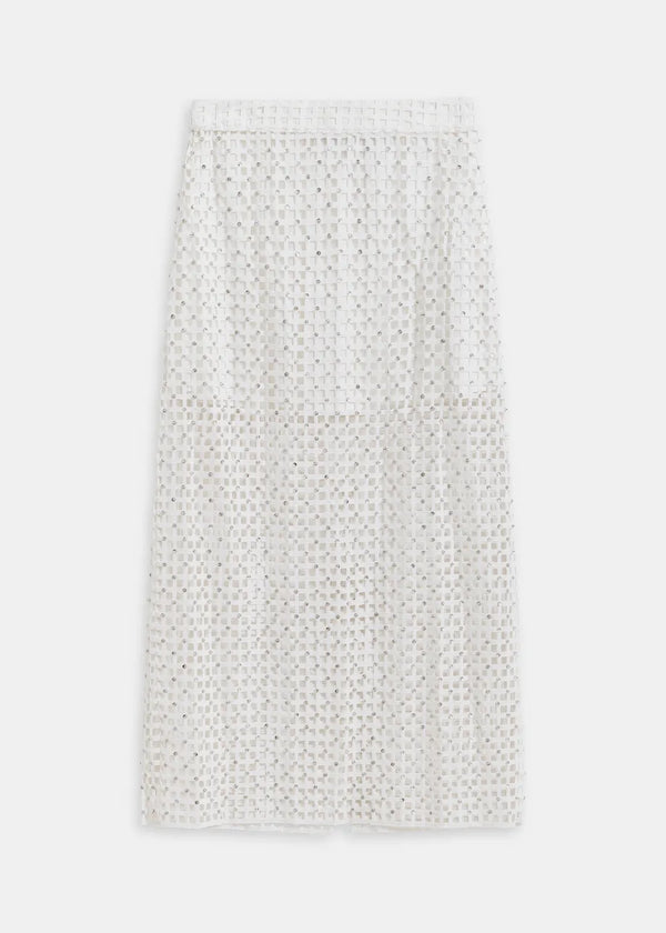 Handkerchi falda blanca