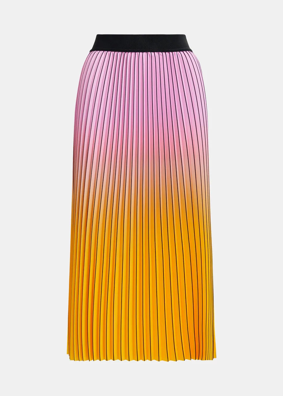 Haries falda pliegues