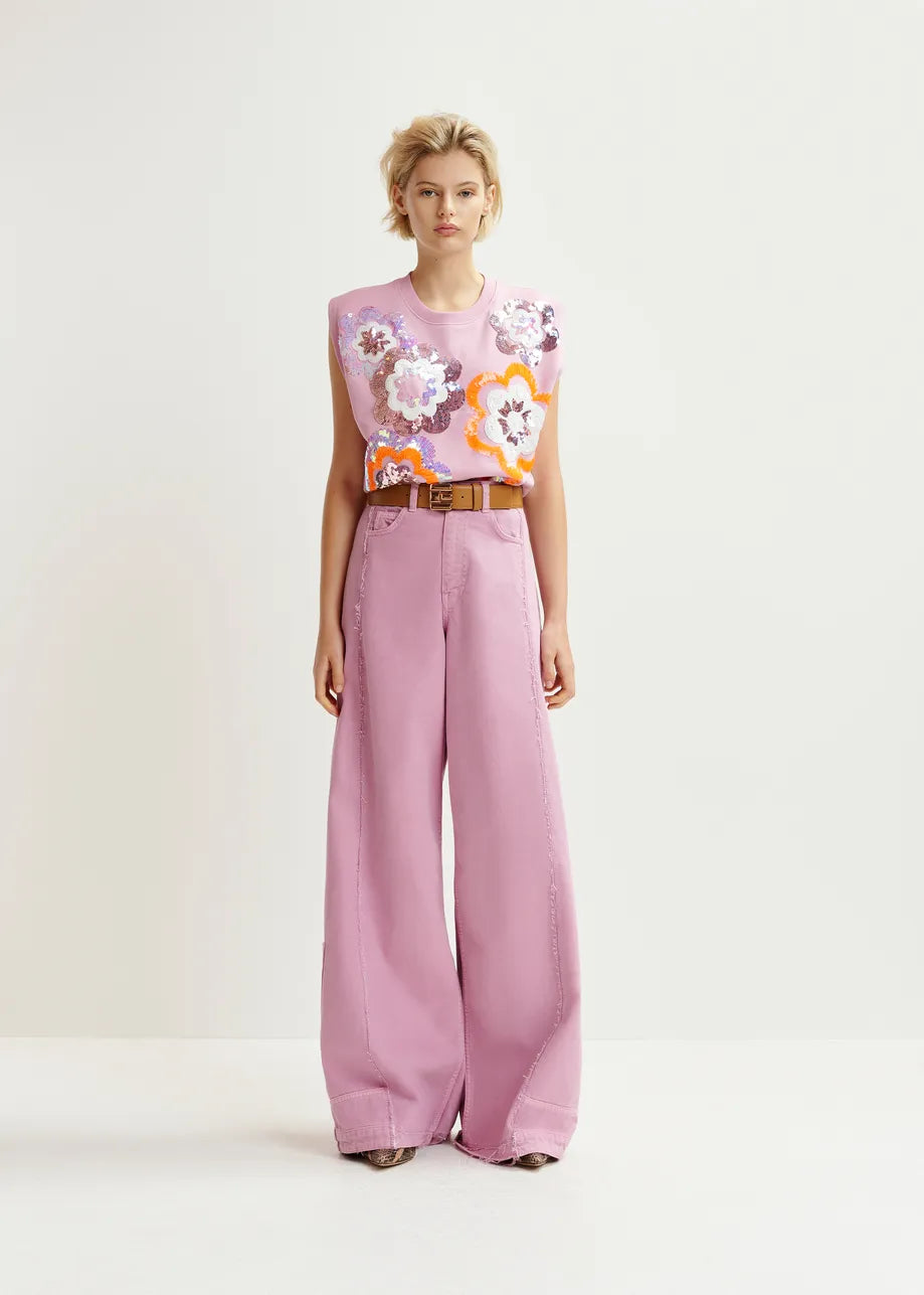 Hitalian sudadera pink