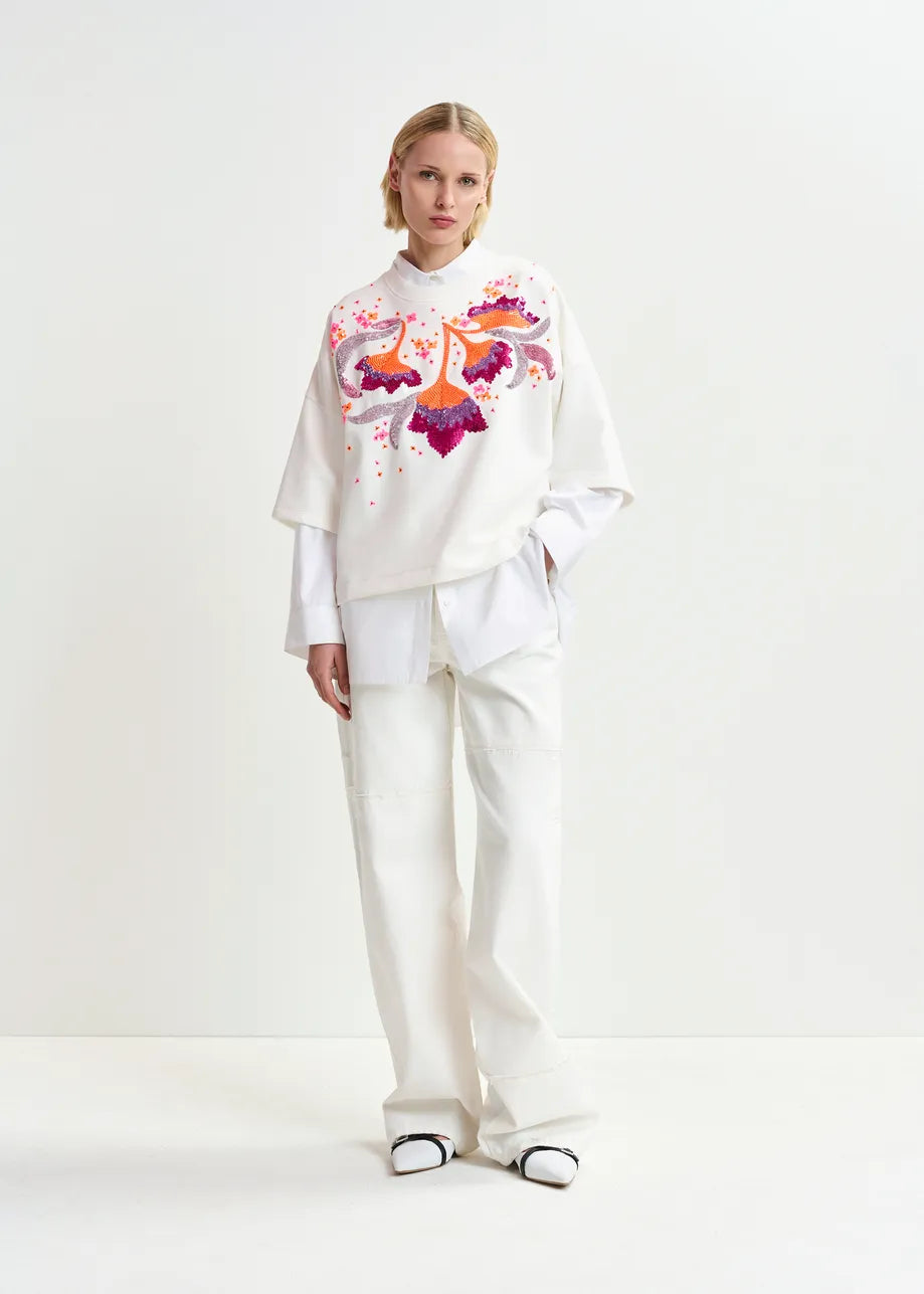 Hotanical sudadera rosa