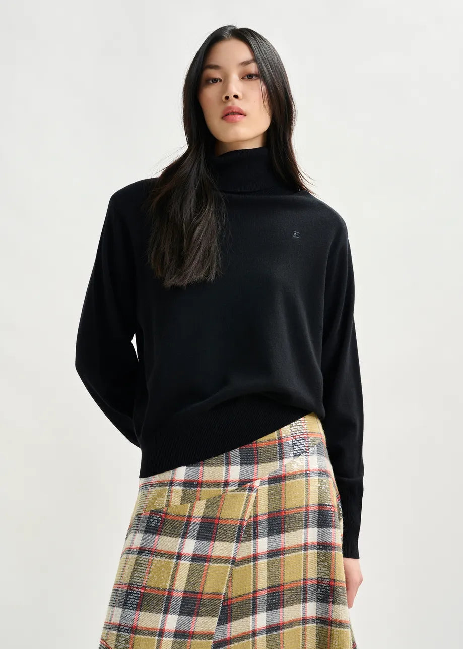 Yllibra jersey negro