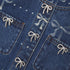 Chaqueta corta denim con strass