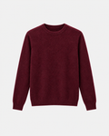 Jersey oversize burdeos.