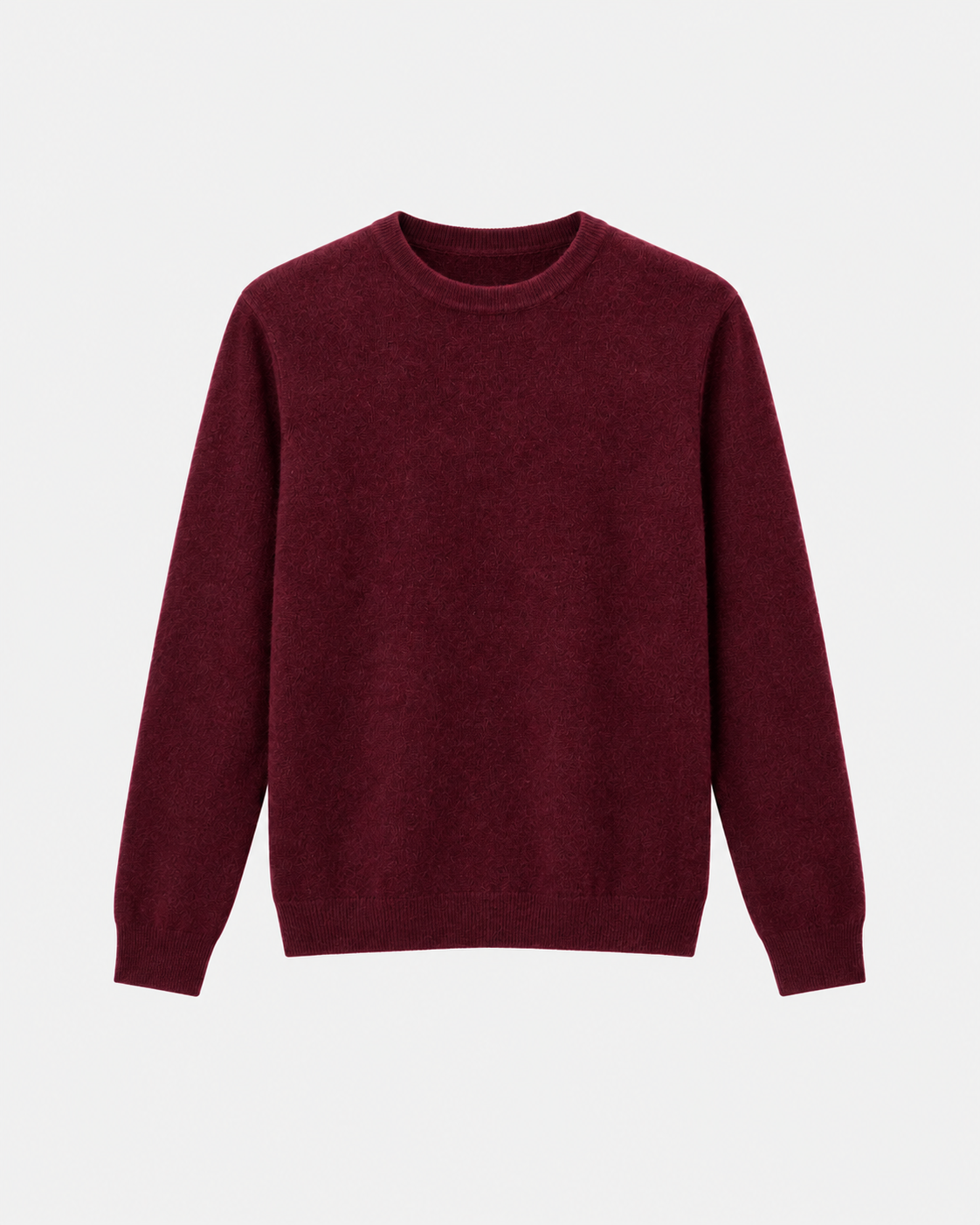 Jersey oversize burdeos.