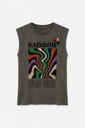 Rainbow Camiseta Gris.
