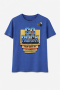Go Rock Camiseta Azul.