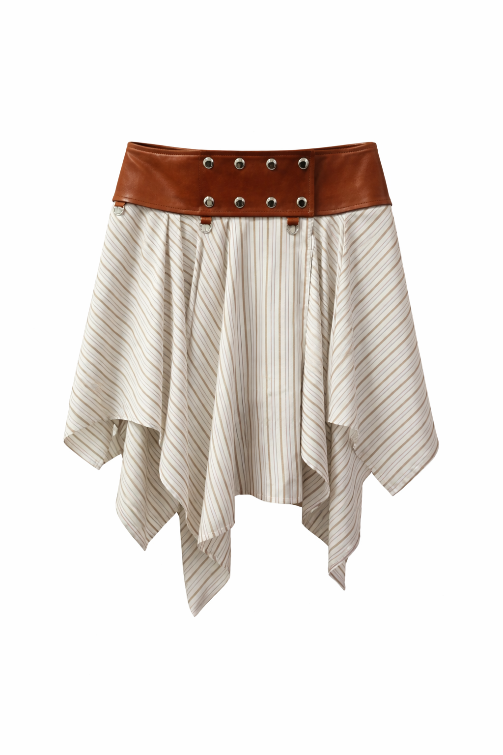 Umby Falda Beige — Tejido Fluido Midi Cintura Elástica | IRO Paris
