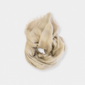 Faliero Foulard Kaki — Seda Natural Estampado Geométrico | Faliero Sarti