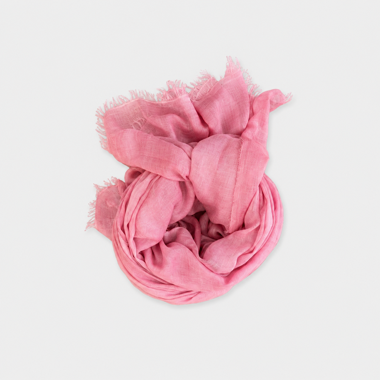 Faliero Foulard Rosa — Seda Natural Estampado Geométrico | Faliero Sarti