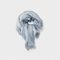 Faliero Foulard Azul — Seda Natural Estampado Geométrico | Faliero Sarti