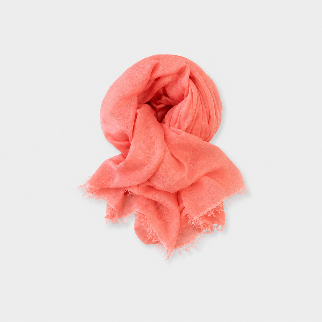 Faliero Foulard Coral — Seda Natural Estampado Geométrico | Faliero Sarti