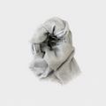 Faliero Foulard Gris — Seda Natural Estampado Geométrico | Faliero Sarti