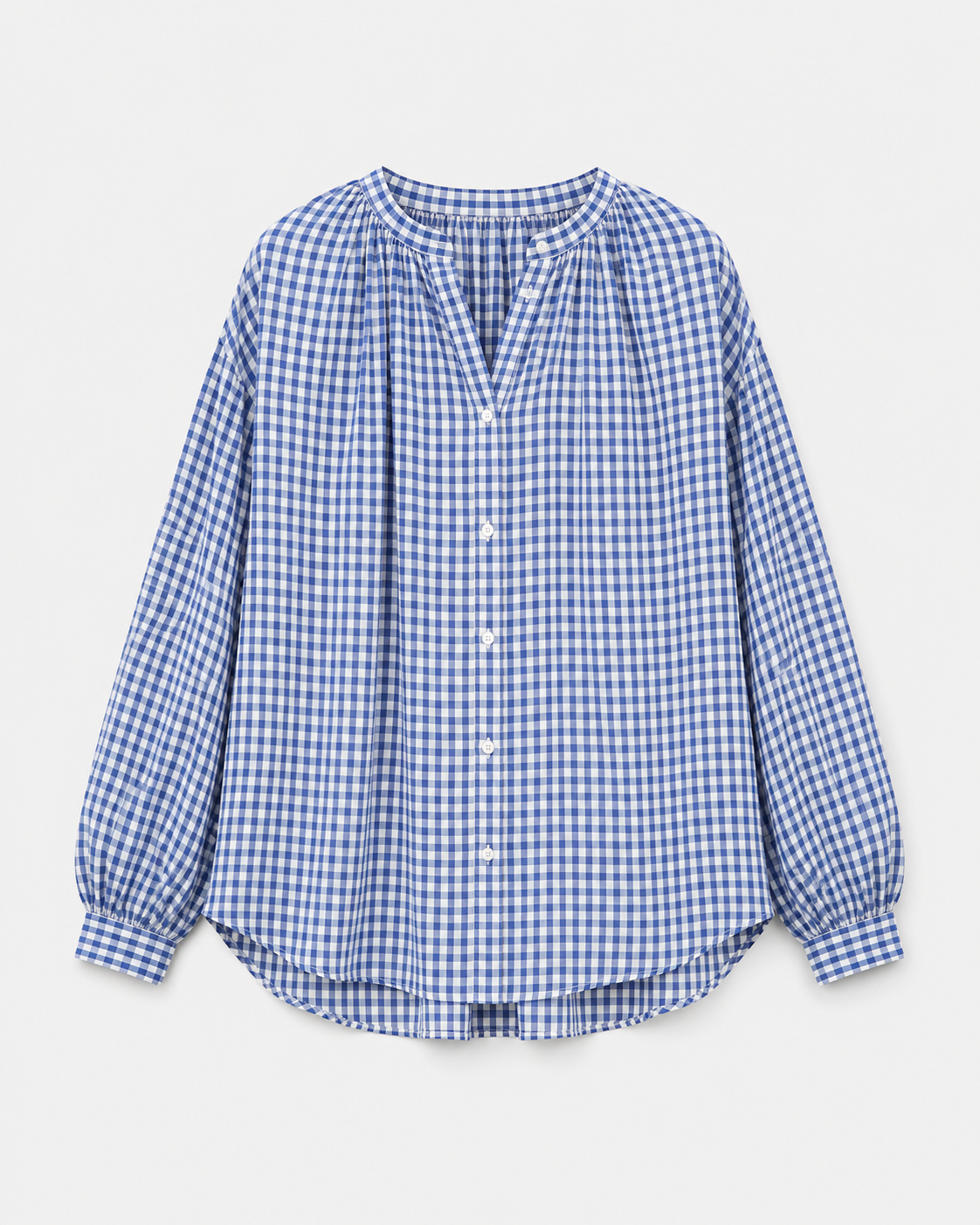 Camisa Capri Vichy — Cuadros Vichy Manga Corta Cuello Clásico | Tomates Fritos