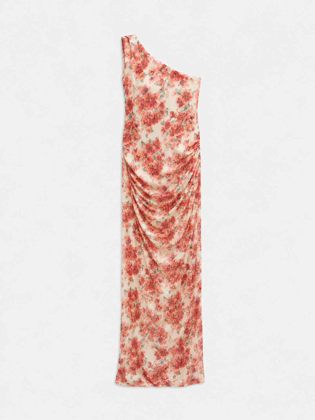 Vestido Gasa Flores — Gasa Estampado Floral Manga Larga | Tomates Fritos