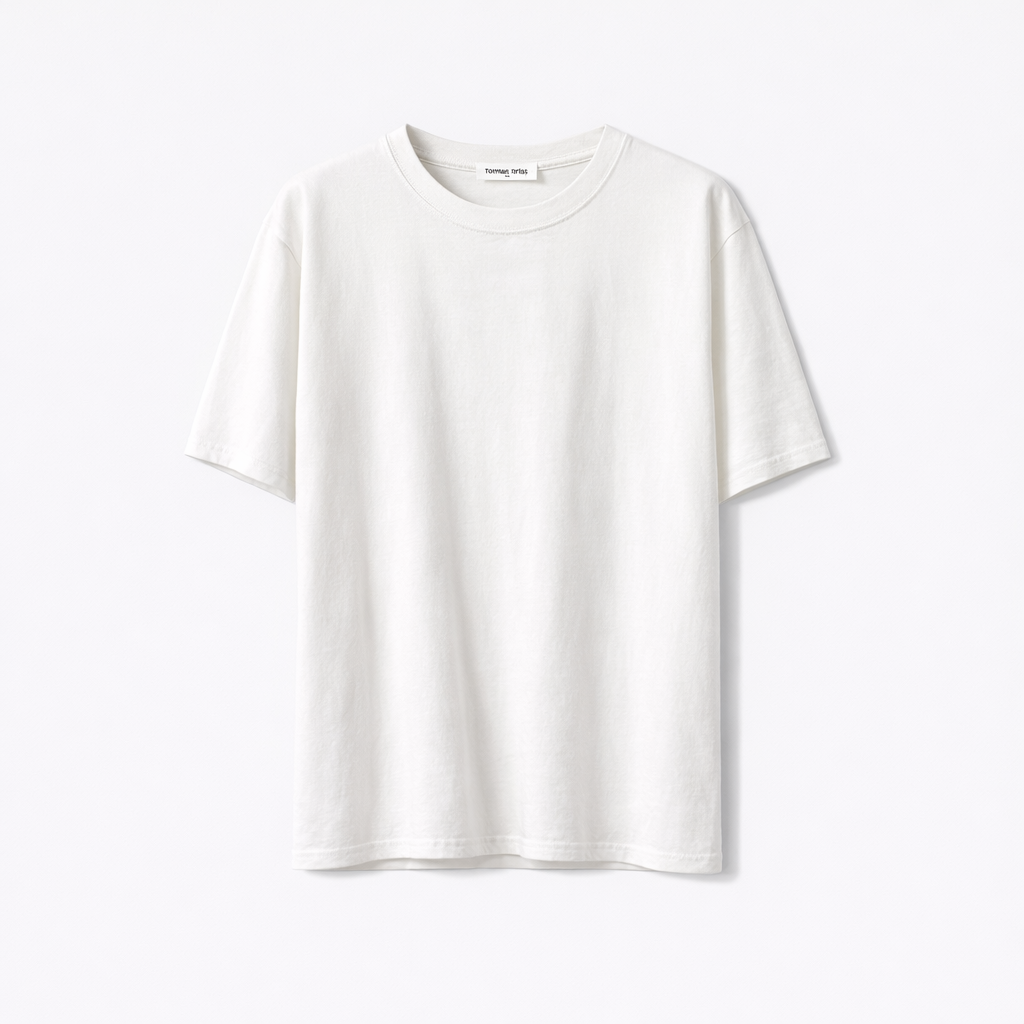 Camiseta básica blanca.