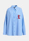 Ipatch camisa rayas