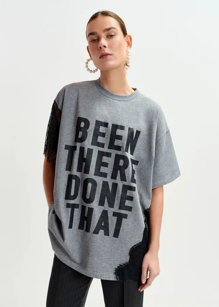 Ibaby printed shirt gris