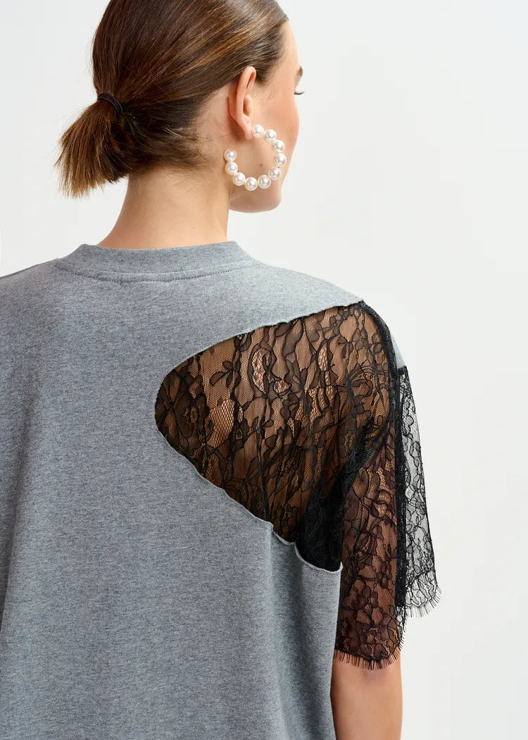 Ibaby printed shirt gris