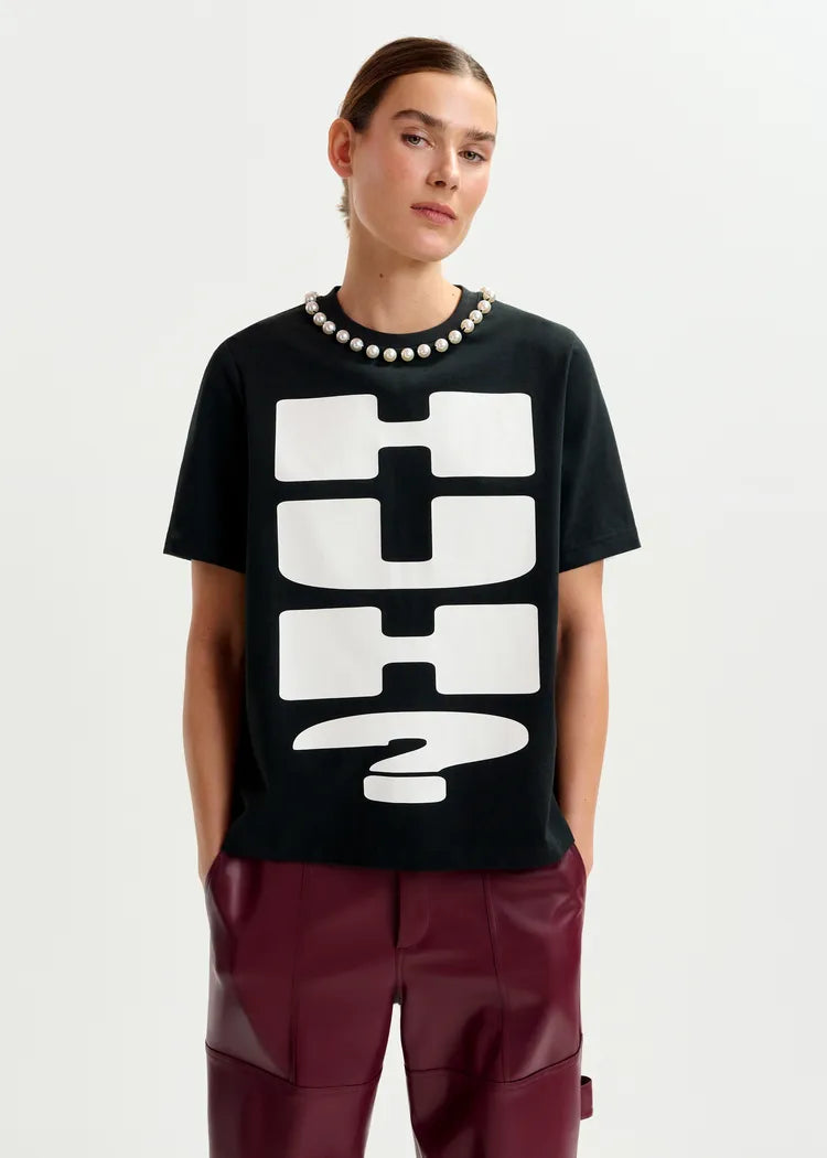 isos print tee negro