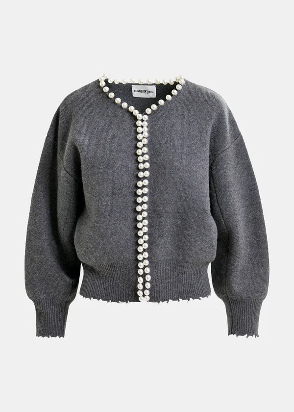 Ideas cardigan gris