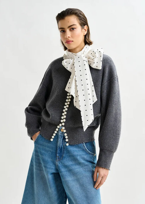 Ideas cardigan gris