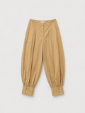 Pantalón bombacho botones camel.