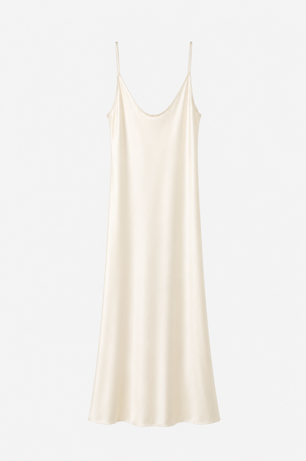 Vestido tirantes básico blanco
