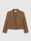 Americana cropped camel.