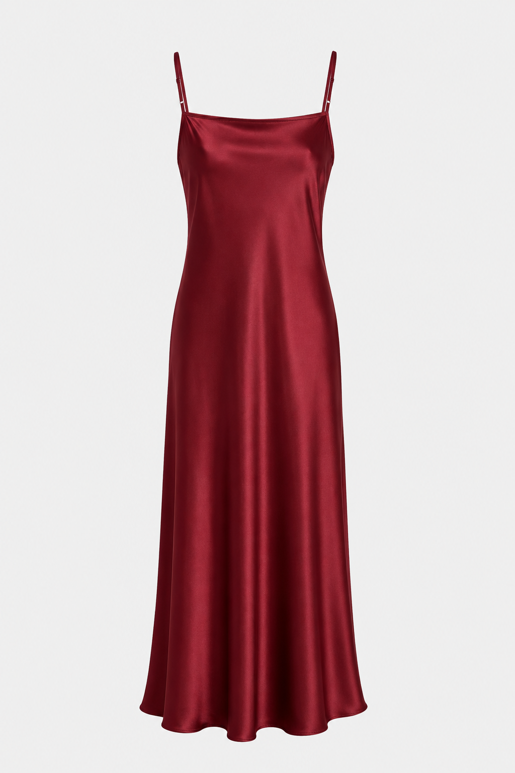 Vestido Mireya borgoña