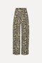 Printed Denim cargo