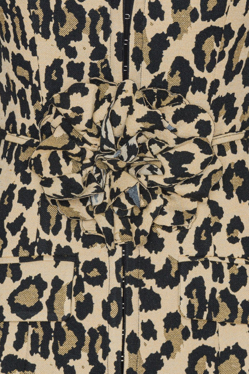 Jacquard long top