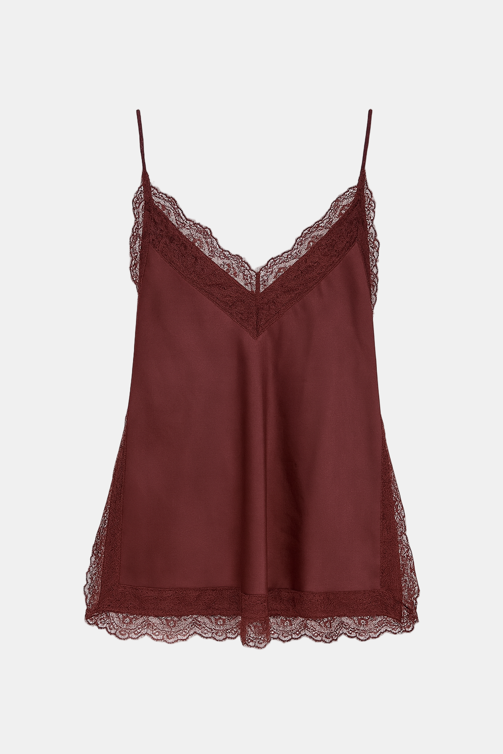 Top lencero burgundy