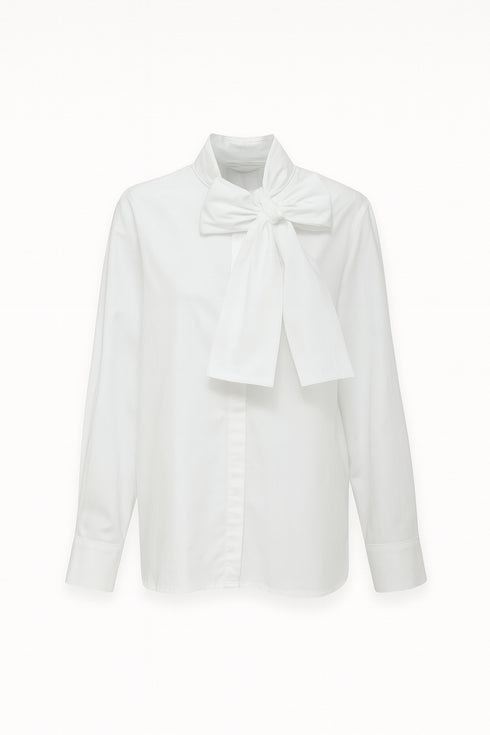 Camisa lazo blanca