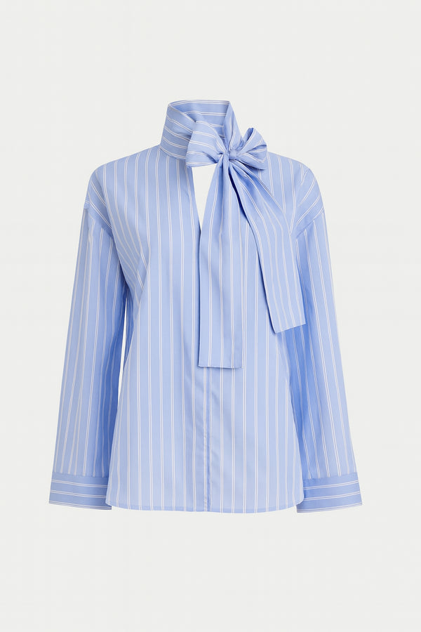 Camisa lazo rayas
