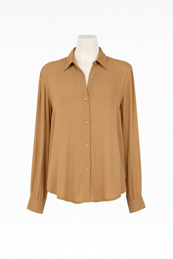 (Copia) Camisa básica camel