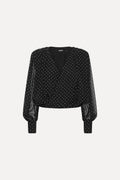 Ls ruched blouse.