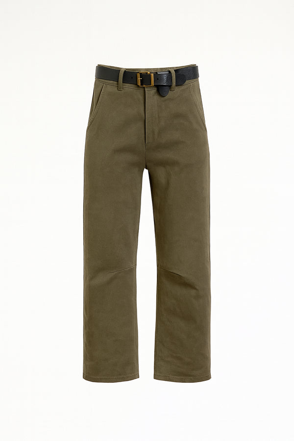 Pantalón cinturón verde
