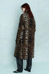 Abrigo animal print