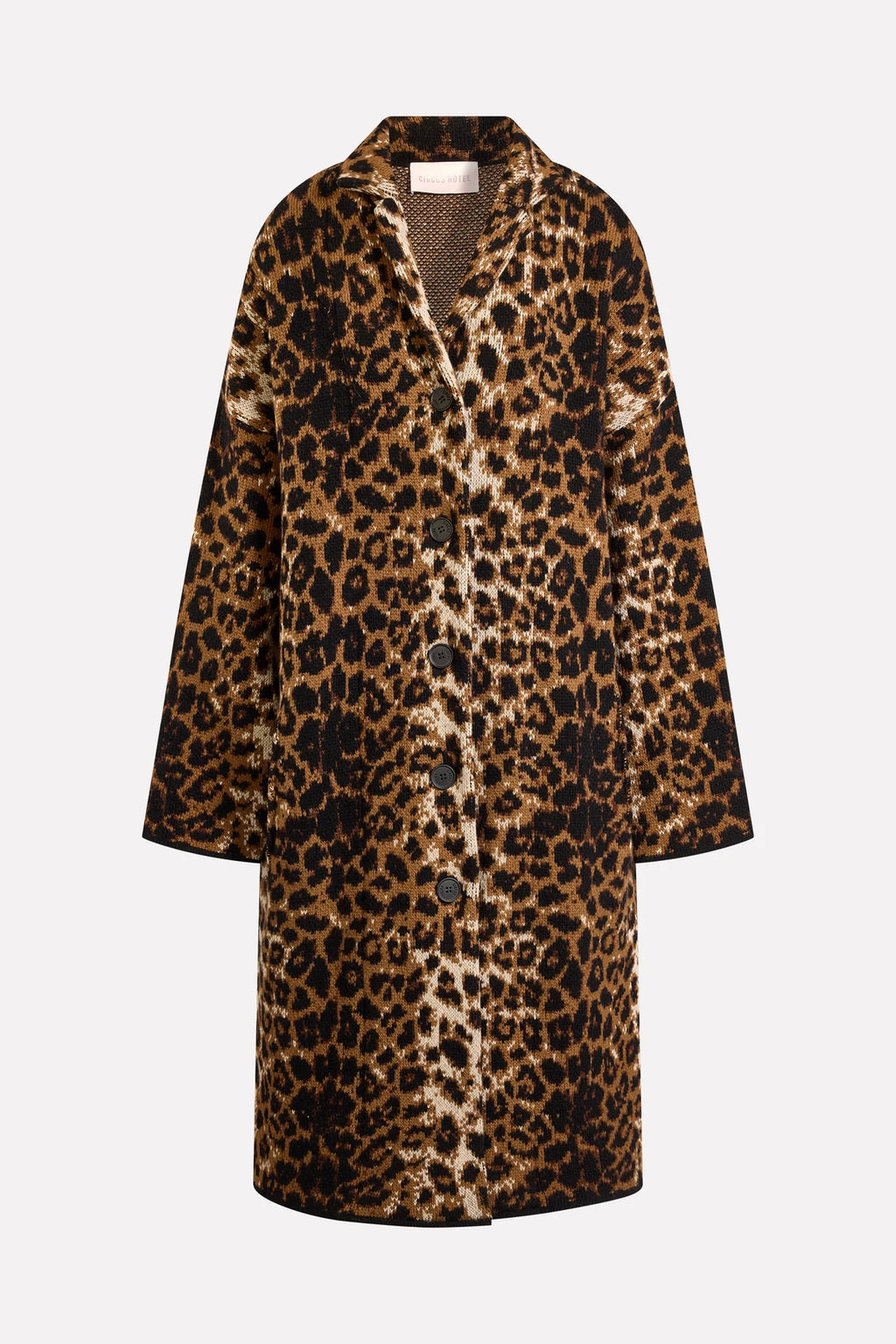 Abrigo animal print