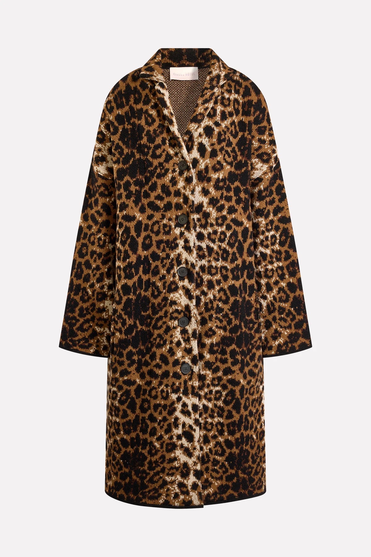 Abrigo animal print