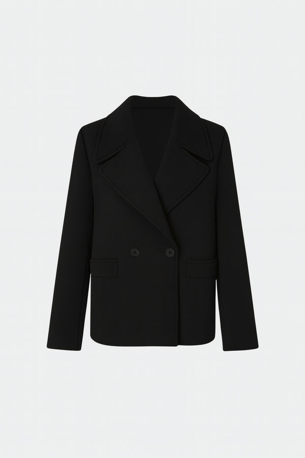 Chaquetón 2 botones  negro
