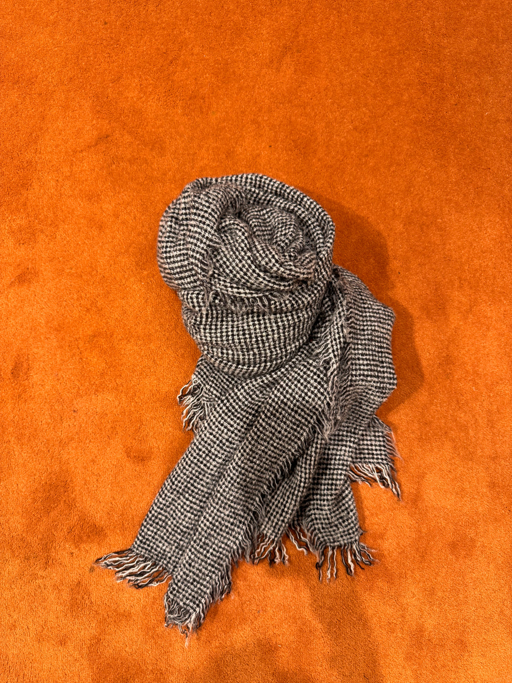 Marcolino foulard blanco/negro