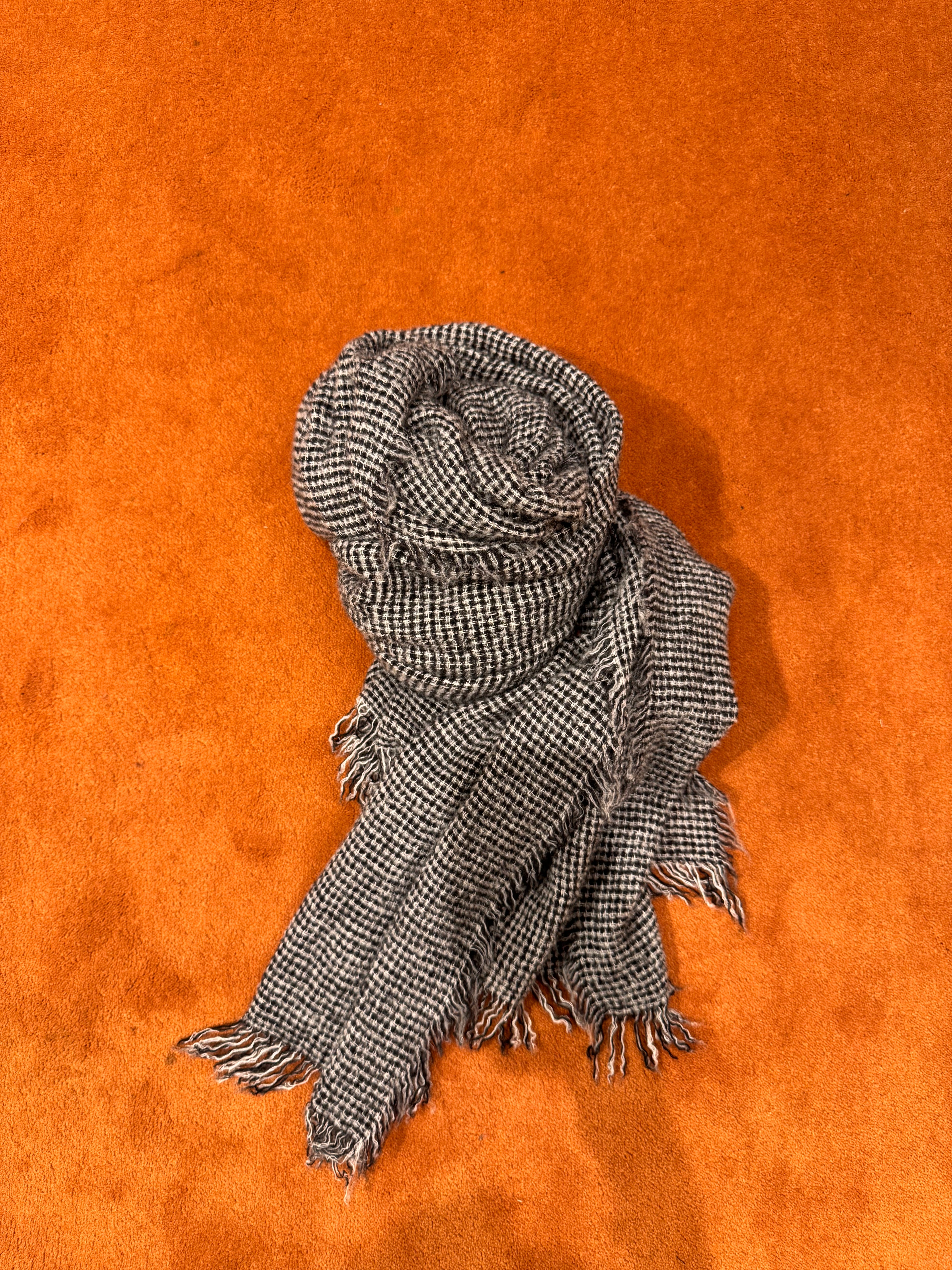 Marcolino foulard blanco/negro